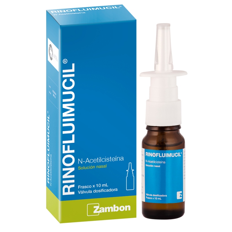 RINOFLUIMUCIL SOLUCION SPRAY 10 ML - Imagen 2