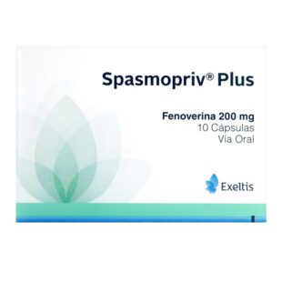 SPASMOPRIV PLUS 200 MG 10 CAPSULAS