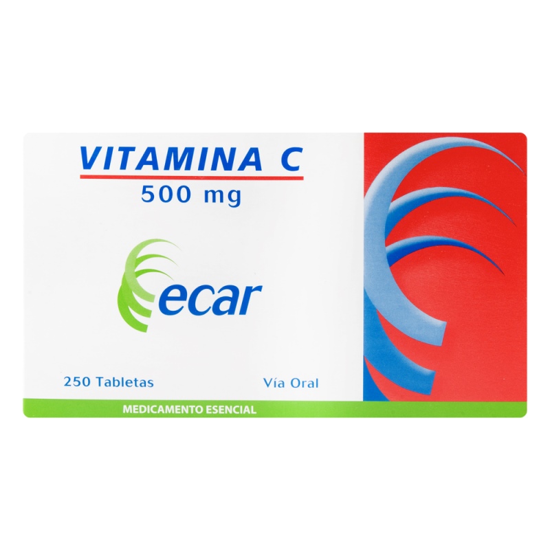 VITAMINA C 500 MG 250 TABLETAS EC - Imagen 2
