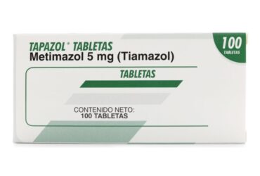 TAPAZOL 5 MG 100 TABLETAS