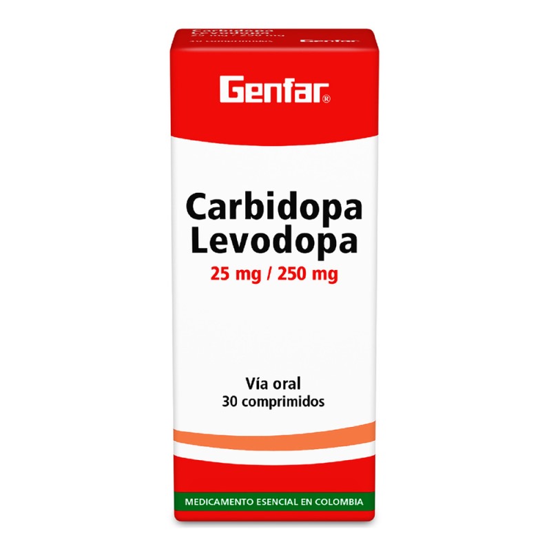 LEVODOPA+CARBIDOPA 30 TABLETAS GF - Imagen 2