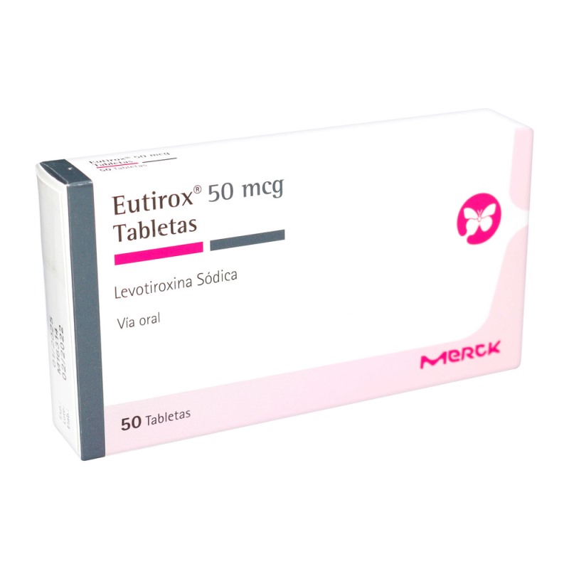 EUTIROX 50 MCG 50 TBS