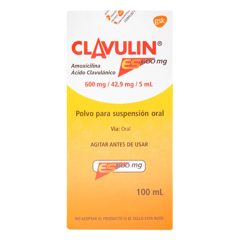 CLAVULIN ES 600 MG 100 ML (3%+)(A) - Imagen 2
