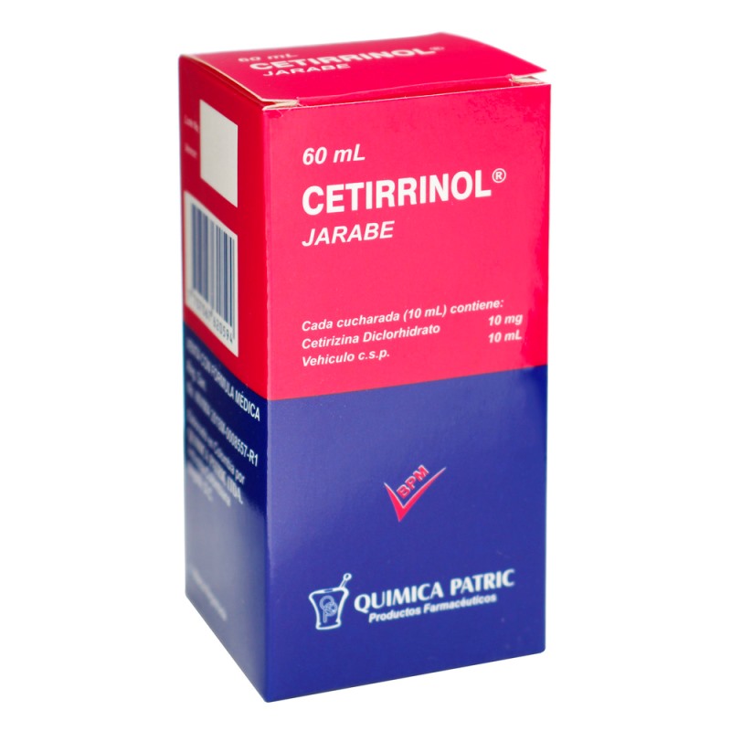 CETIRRINOL JARABE 60 ML