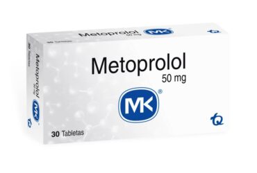 METOPROLOL 50 MG 30 TABLETAS MK