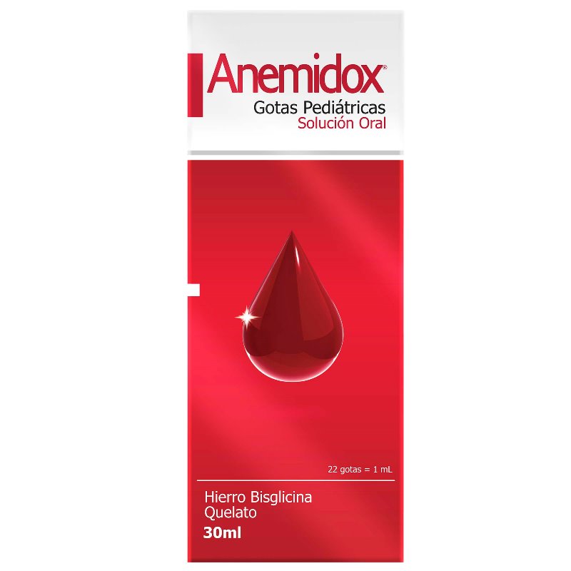 ANEMIDOX PEDIATRICO GTS 30 ML (3%+) - Imagen 2