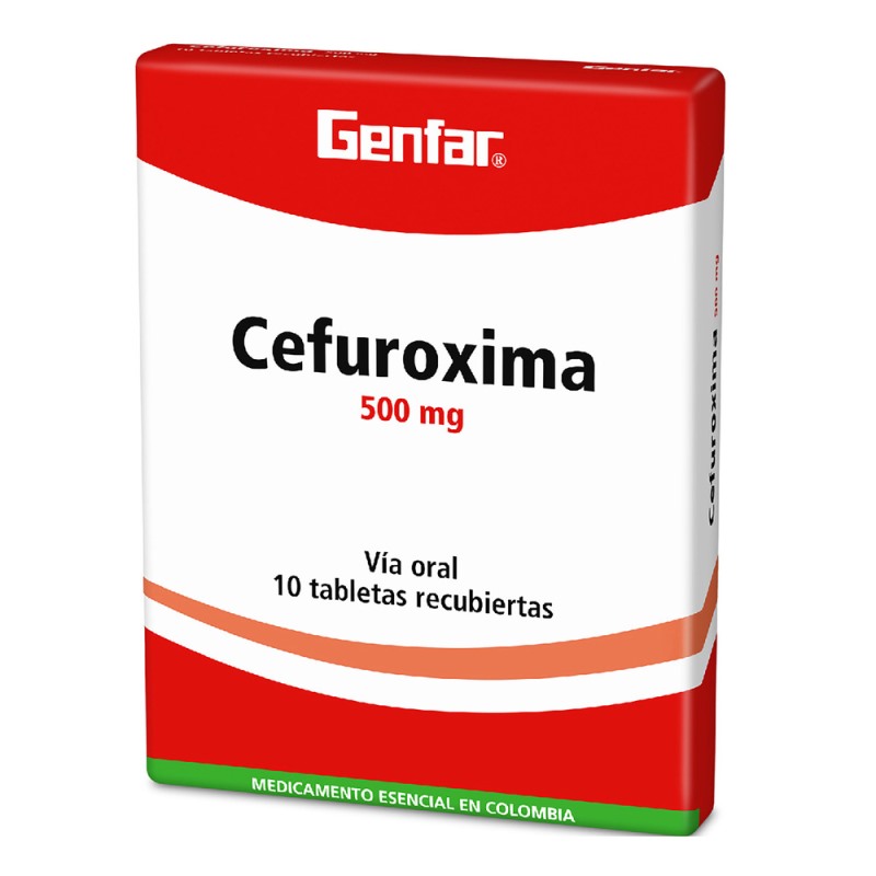 CEFUROXIMA 500 MG 10 TBS GF(P)43850 - Imagen 2