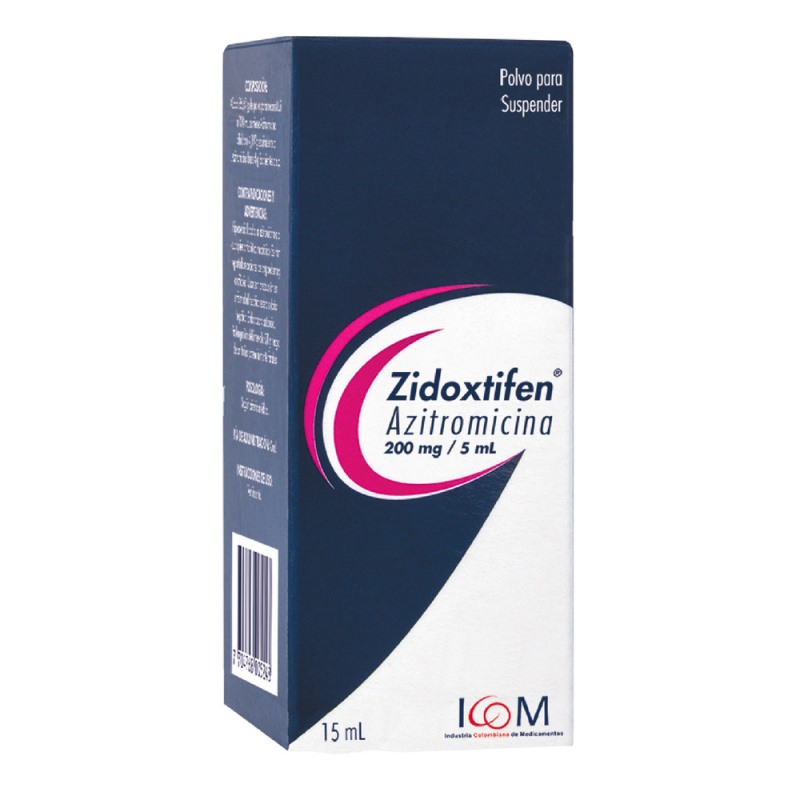 ZIDOXTIFEN 200MG/5ML SUSP.15ML ICOM