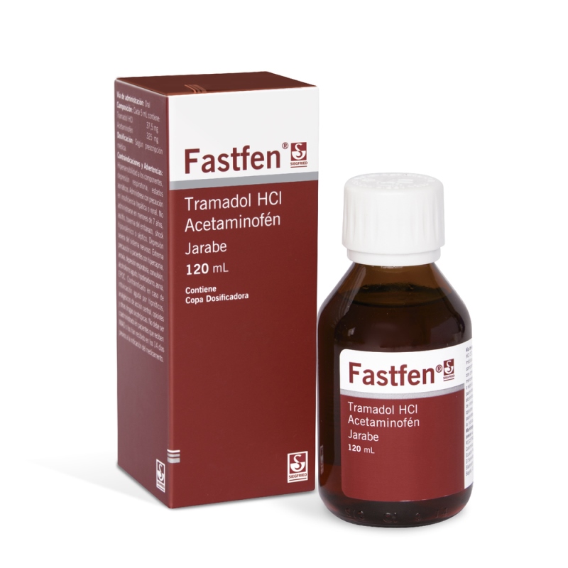 FASTFEN JARABE 120 ML ACETAM/TRAMADOL - Imagen 2