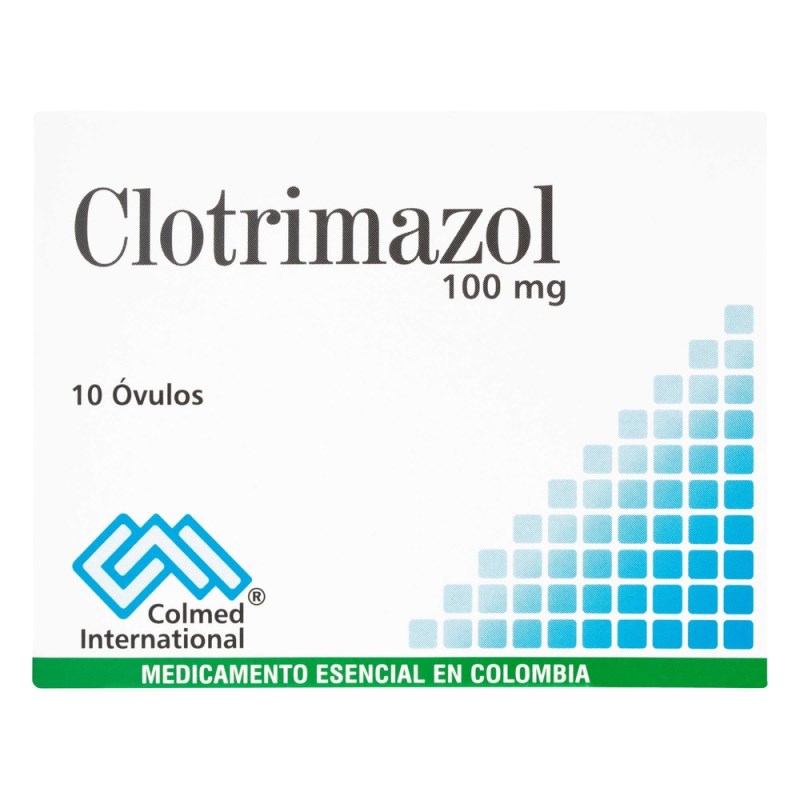 CLOTRIMAZOL 100MG 10 OVULOS VAGINALES PC