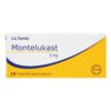 MONTELUKAST 5 MG 10 TABLETAS LS