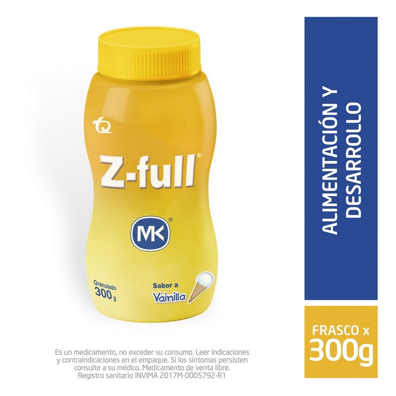 Z FULL GRANULADO VAINILLA 300 GR MK