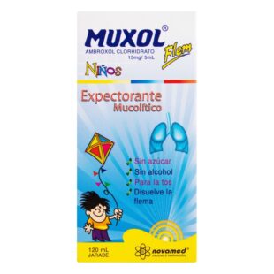 MUXOL FLEM NINOS JARABE 120 ML