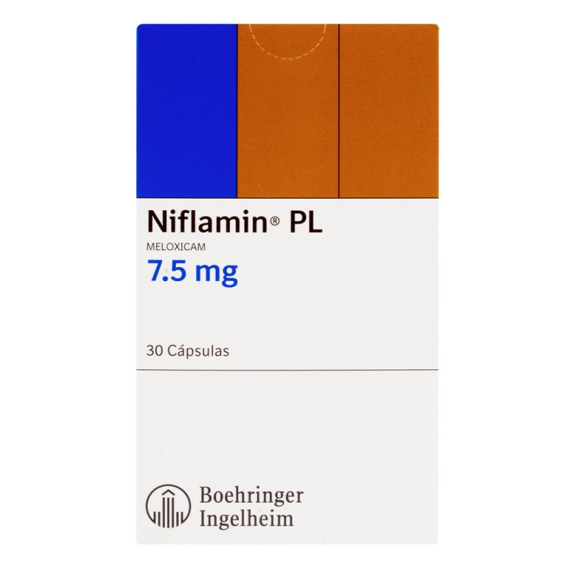 NIFLAMIN PL 7.5 MG 30 CAPSULAS (A)(3%+)