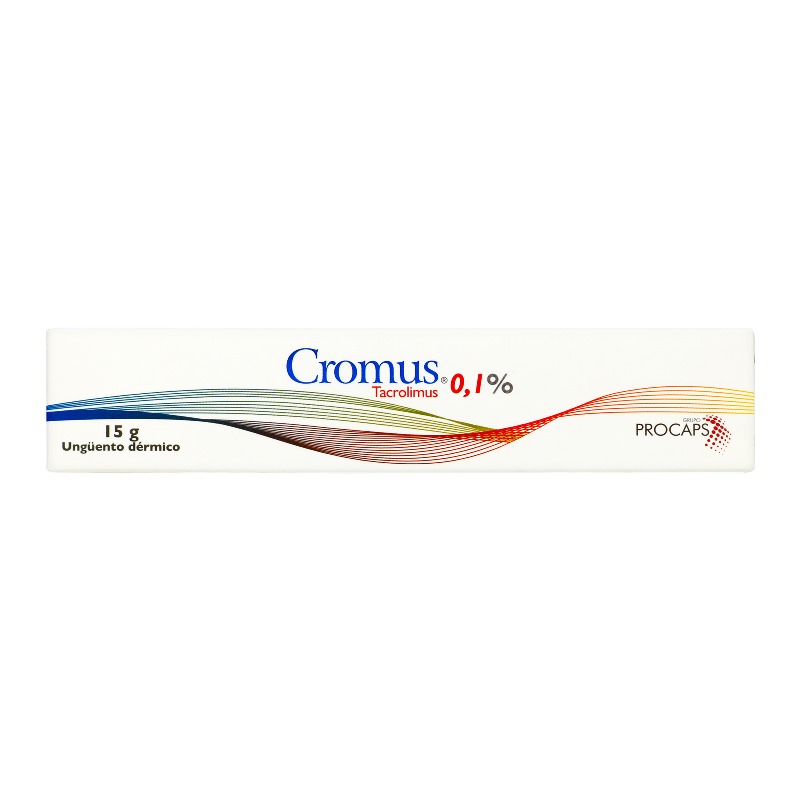 CROMUS 0.1% UNGUENTO 15 GR(3%+)(PAE)