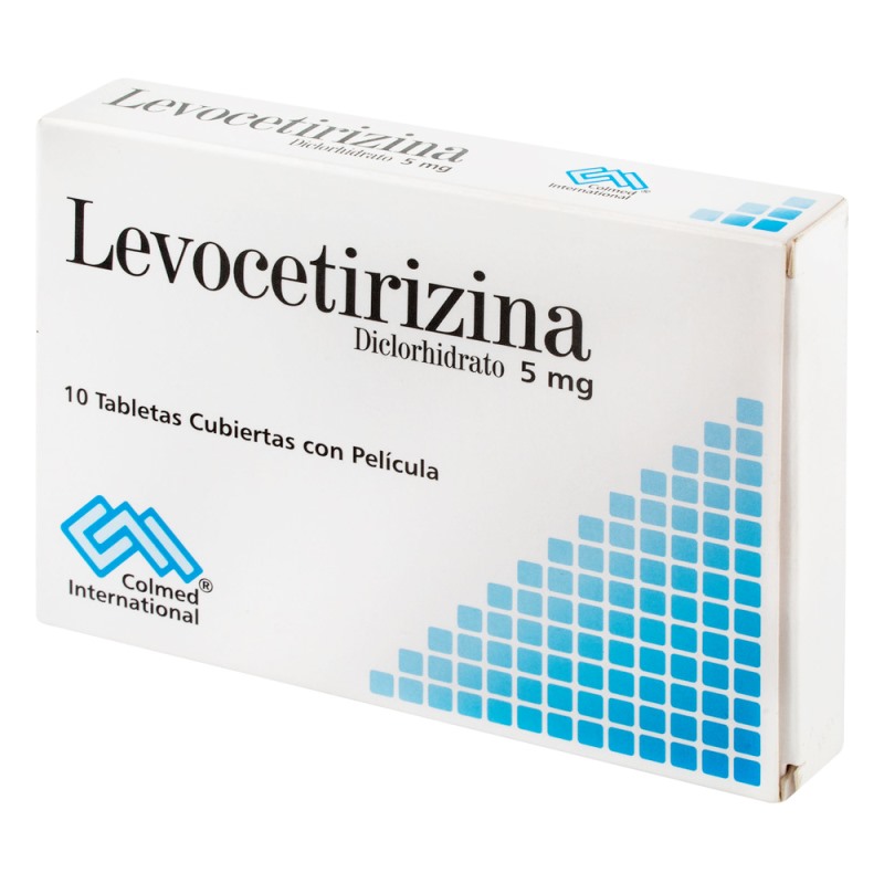 LEVOCETIRIZINA 5 MG 10 TABLETAS PC - Imagen 2