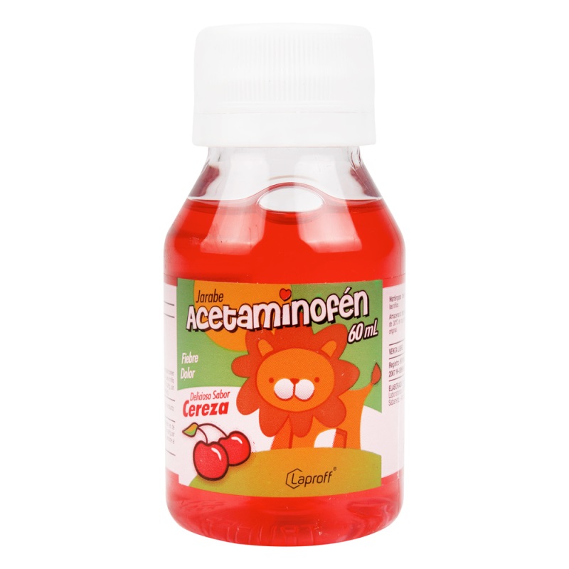 ACETAMINOFEN 150 MG JARABE 60 ML LP