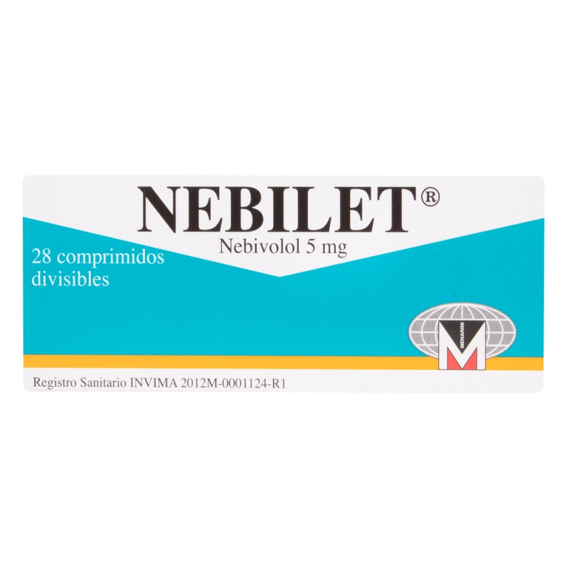 NEBILET 5 MG 28 CAP.(3%+)