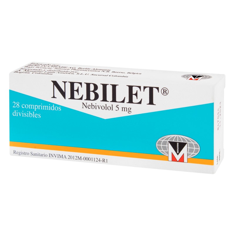 NEBILET 5 MG 28 CAP.(3%+) - Imagen 2