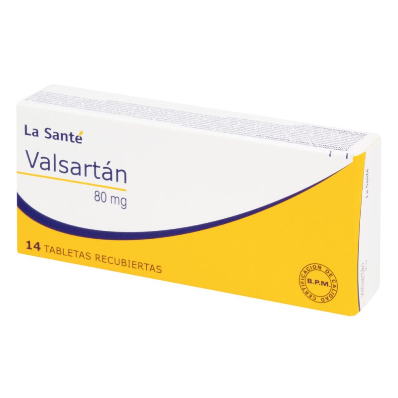 VALSARTAN 80 MG 14 TABLETAS LS - Imagen 2