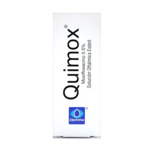 QUIMOX SOLUCION OFTALMICA 5 ML (3%+)