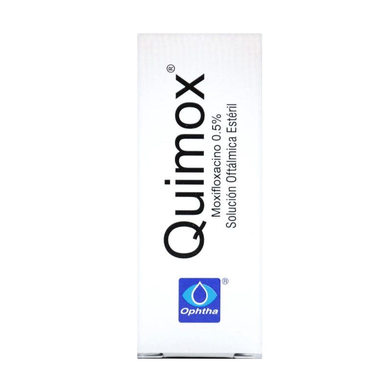 QUIMOX SOLUCION OFTALMICA 5 ML (3%+)