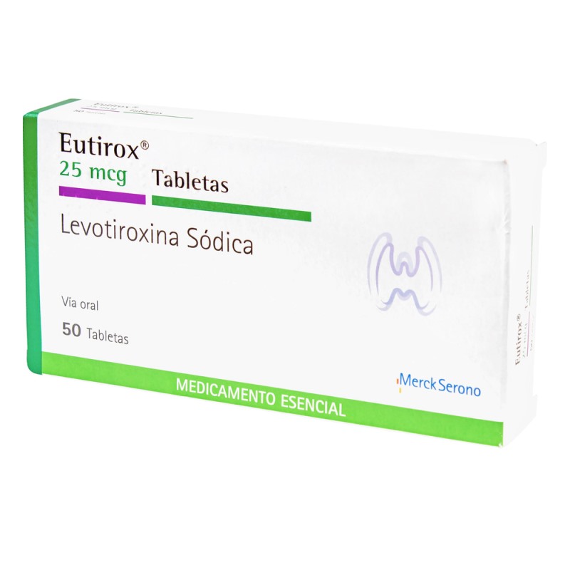 EUTIROX 25 MCG 50 TBS - Imagen 2