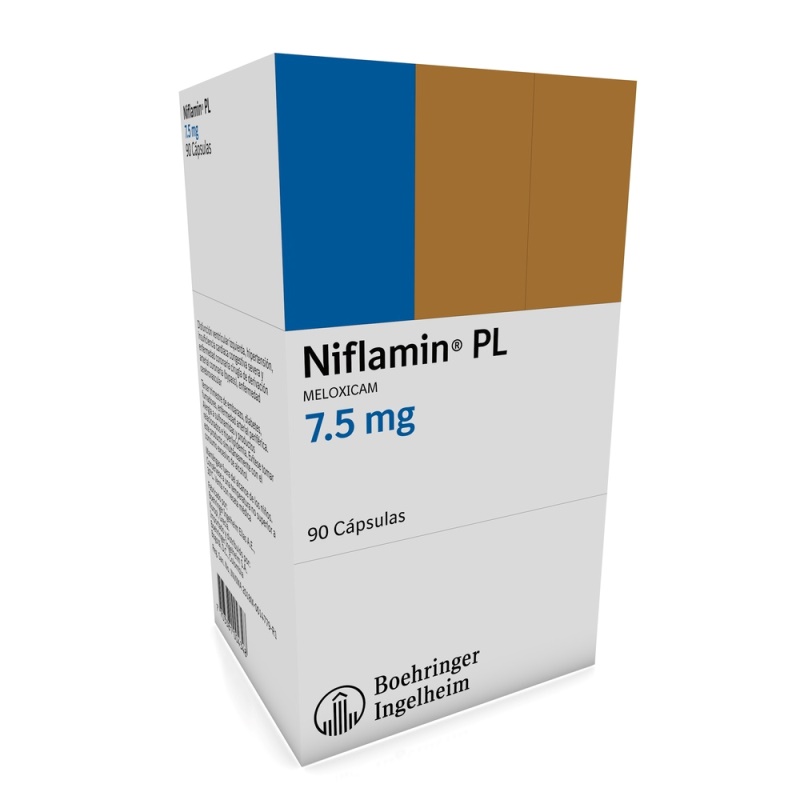 NIFLAMIN PL 7.5 MG 90 CAPSULAS (A) - Imagen 3