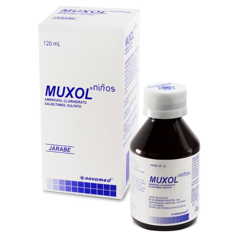 MUXOL NINOS JARABE 120 ML - Imagen 3