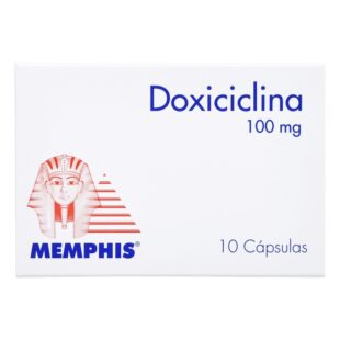 DOXICICLINA 100 MG 10 TBS MP