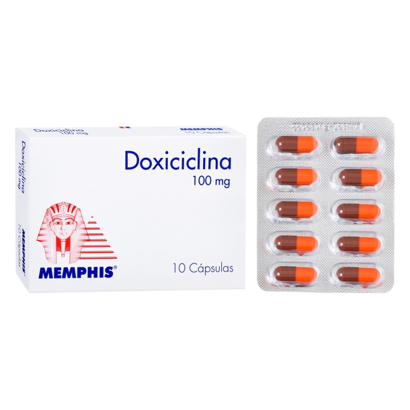 DOXICICLINA 100 MG 10 TBS MP - Imagen 3