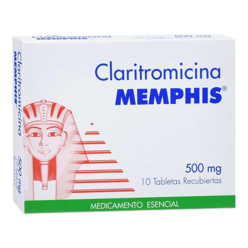 CLARITROMICINA 500 MG 10 TBS MP