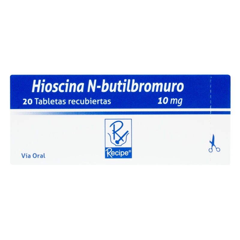 HIOSCINA N-BUTIL BROMURO 10 MG 20 TBS RC