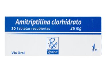 AMITRIPTILINA 25 MG 30 TABLETAS RC