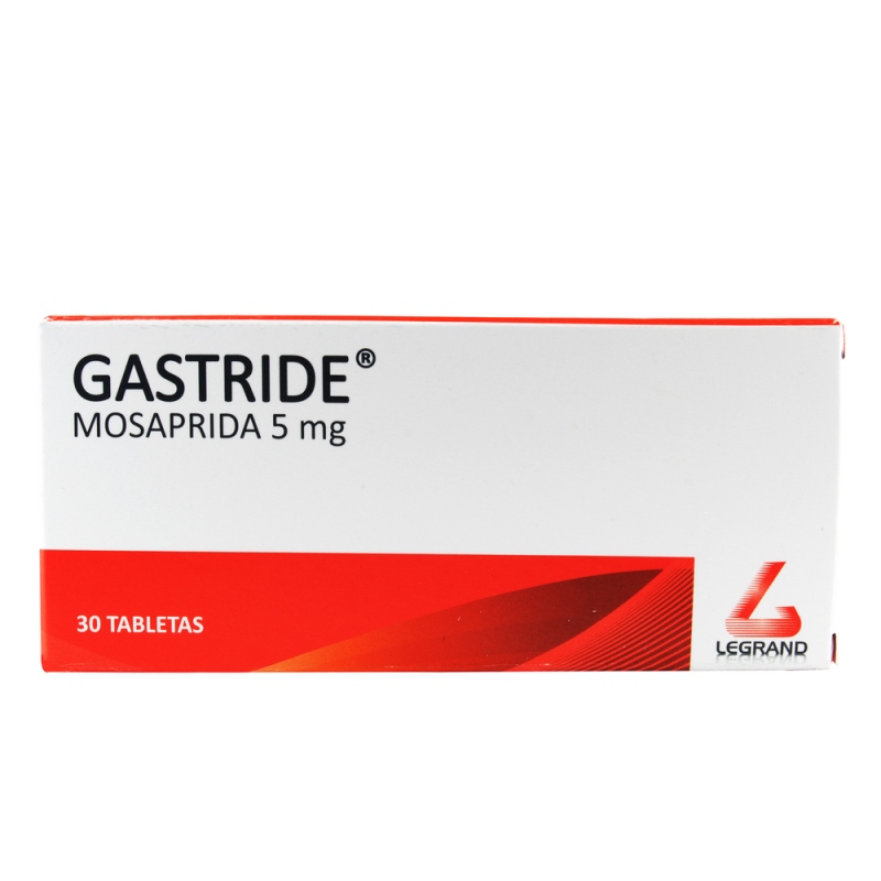 GASTRIDE 5 MG 30 TABLETAS(A)