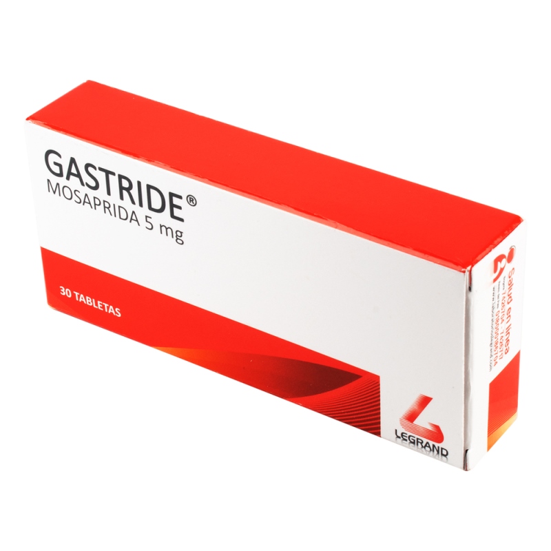 GASTRIDE 5 MG 30 TABLETAS(A) - Imagen 2