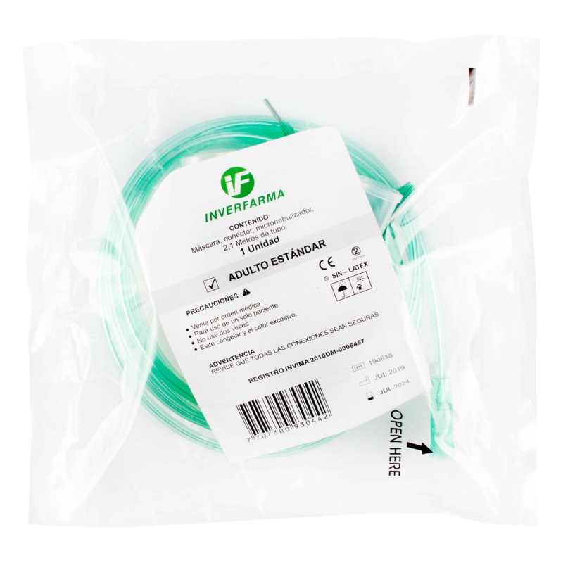 KIT NEBULIZACION ADULTO INVERFARMA