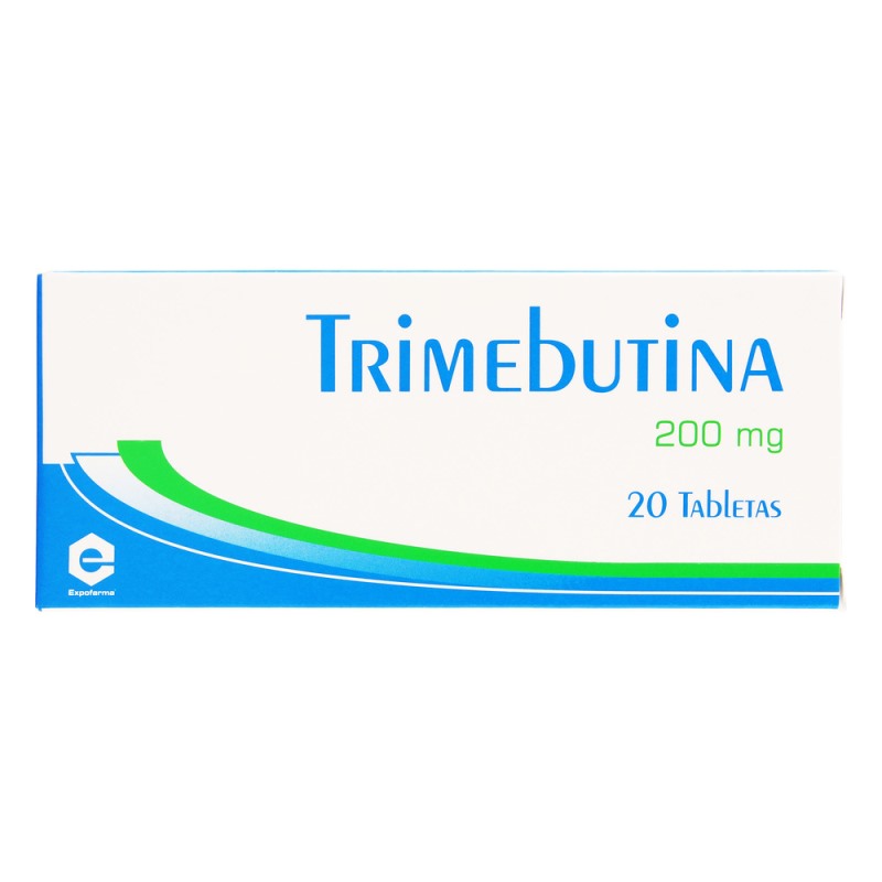 TRIMEBUTINA 200 MG 20 TABLETAS EX