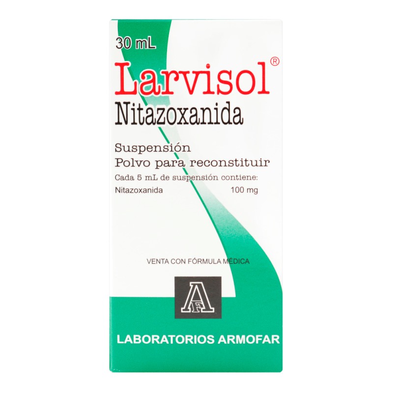 LARVISOL 100 MG SUSPENSION 30 ML
