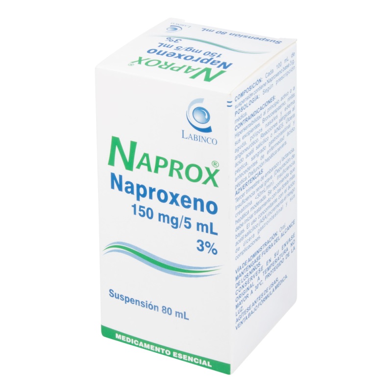 NAPROX 150 MG SUSPENSION 80 ML - Imagen 2