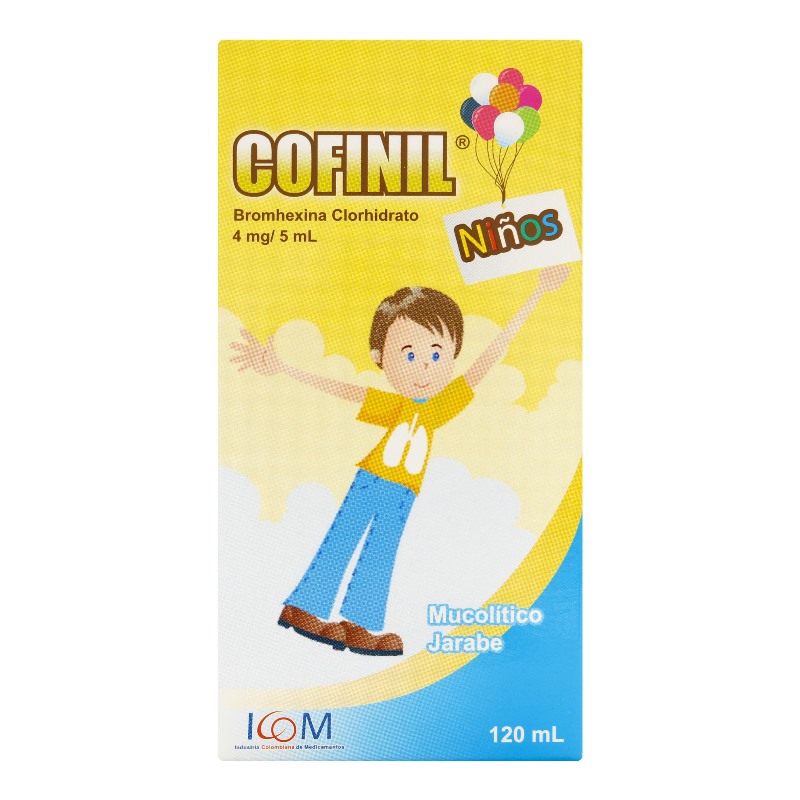COFINIL 4 MG NINOS JBE 120ML ICOM