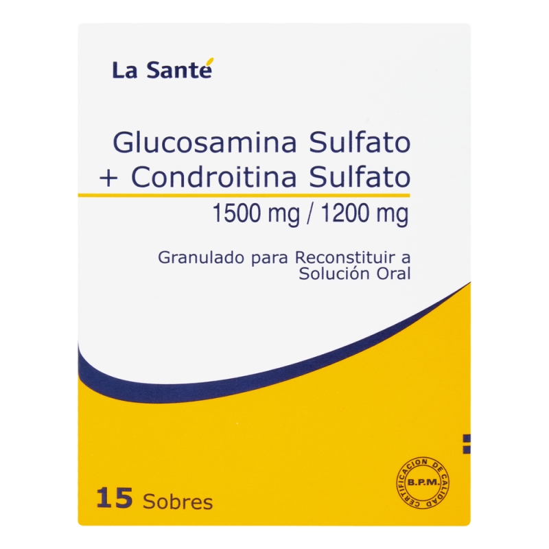 GLUCOSAMINA SULFATO CONDROHIT.15 SBS