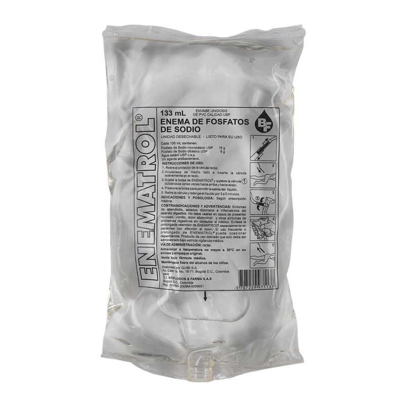 ENEMATROL FOSFATO 133 ML