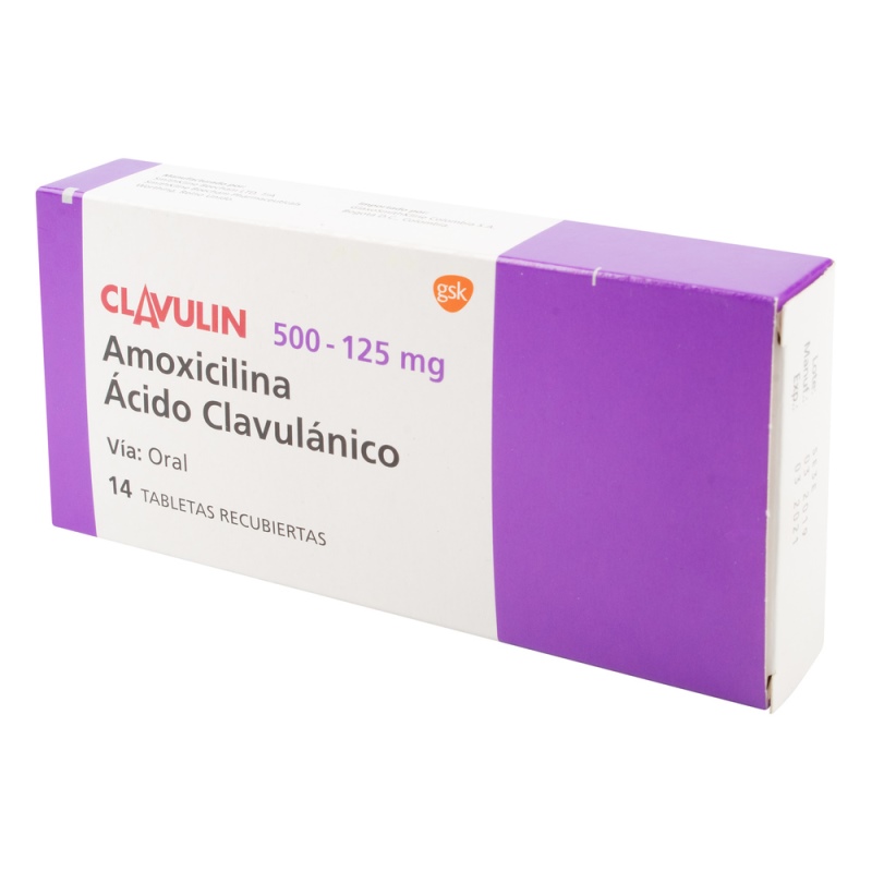 CLAVULIN 500 MG 14 TABLETAS (3%+) - Imagen 2