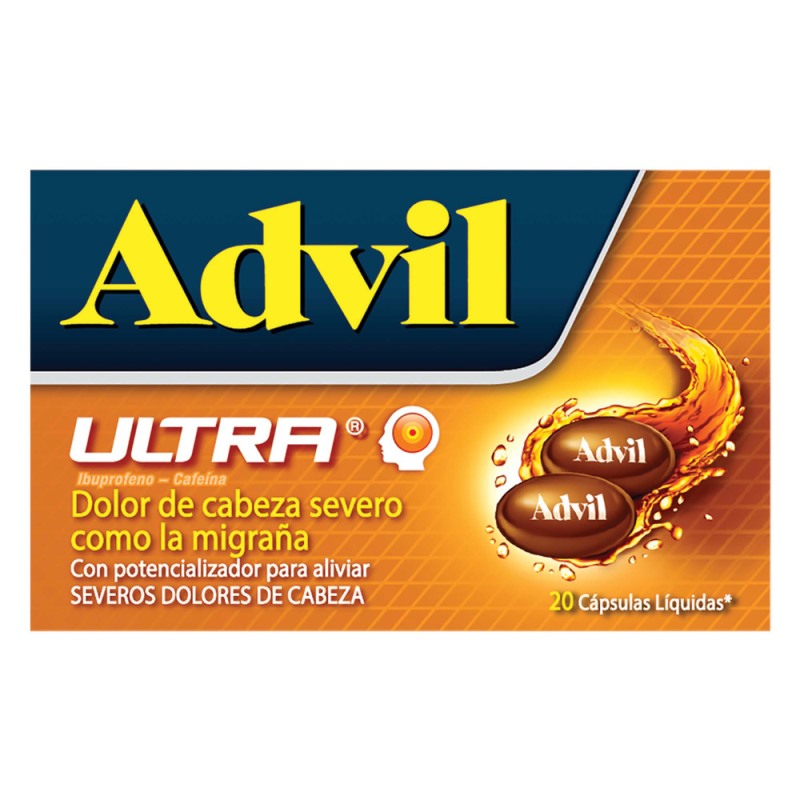 ADVIL ULTRA 20 CAPSULAS