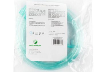 CANULA NASAL 2 MTS ADULTO INVERFARMA