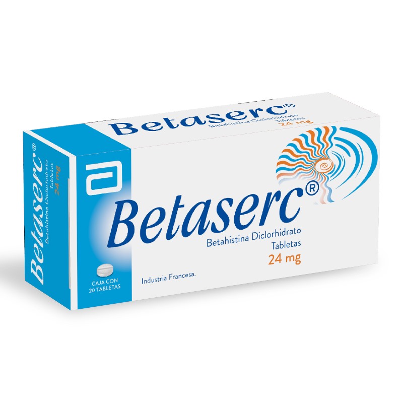 BETASERC 24 MG 20 TBS (A)(3%+)(PAE)
