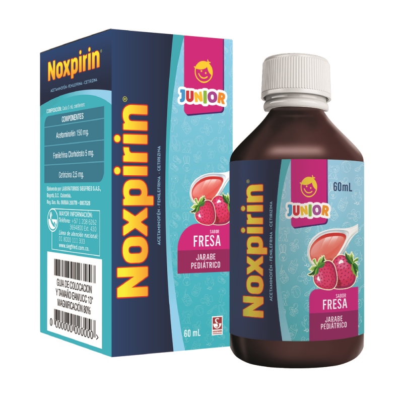 NOXPIRIN JUNIOR F JARABE 60 ML