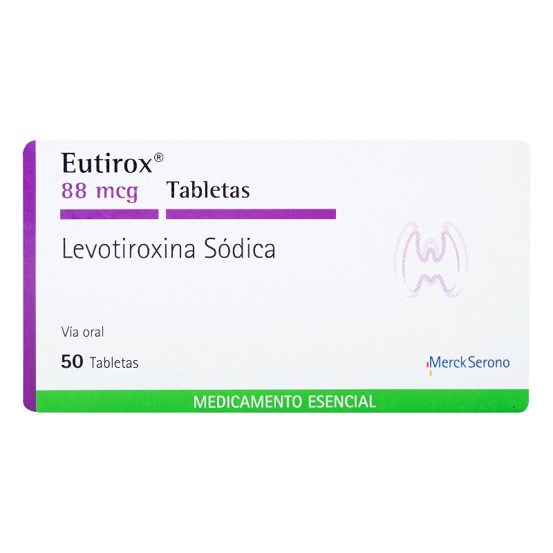 EUTIROX 88 MCG 50 TBS (3%+)