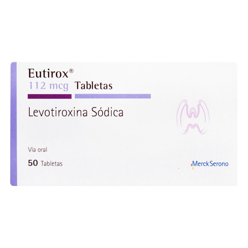 EUTIROX 112 MCG 50 TBS(3%+)